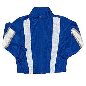 Gumballs Boy's Blue and White Zip-up Liteweight Windbreaker - New with Tags